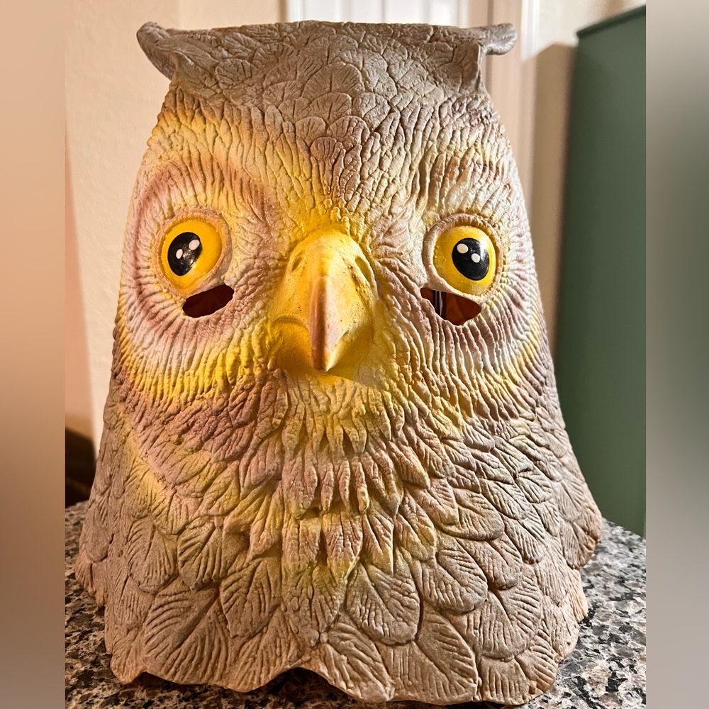 Rubber(ish?) Owl Mask